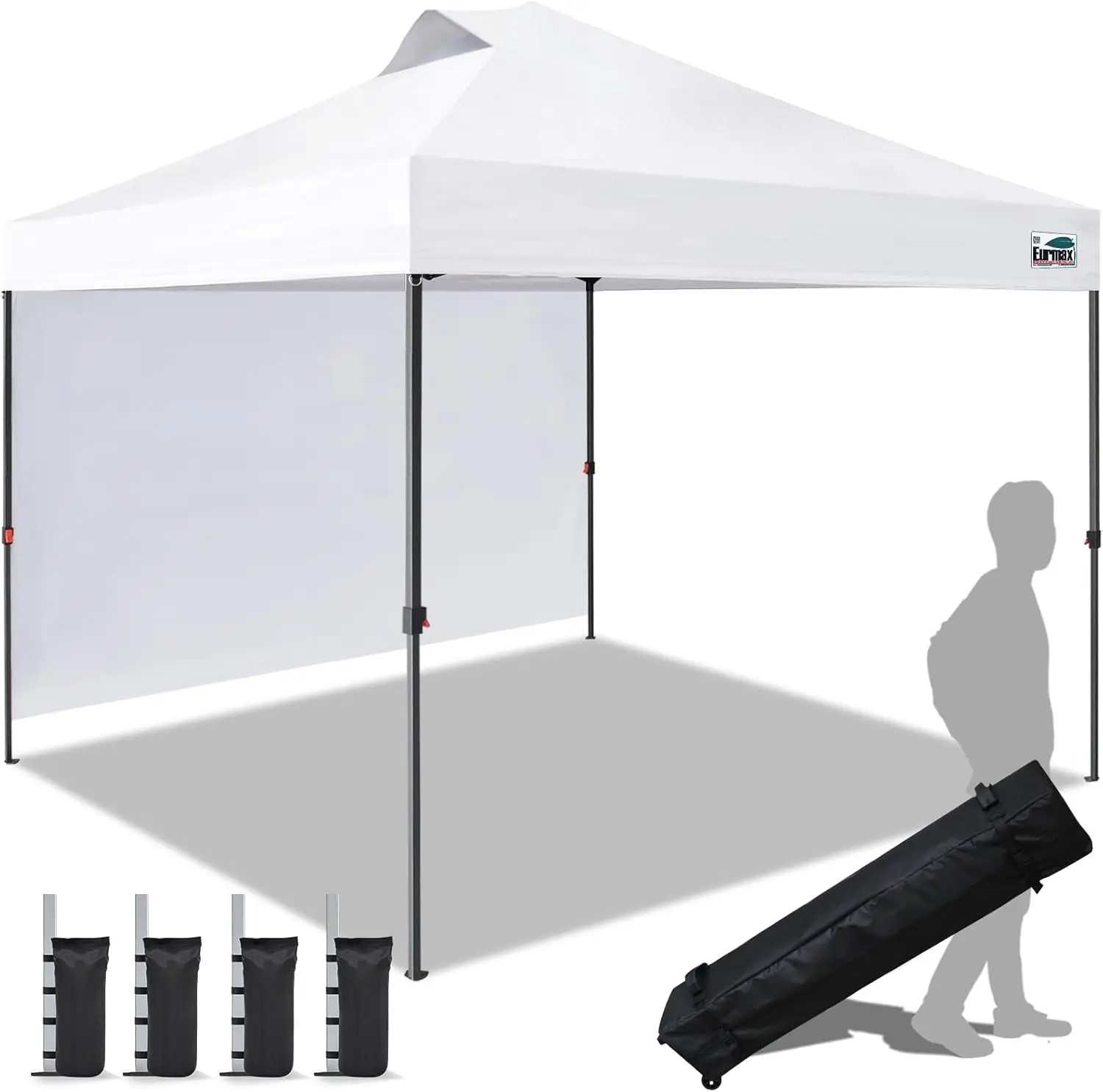USA NOMATTER ONE-Person Open&Close 10x10ft Pop Up Canopy Tent,Portable Shelter Canopy for Outdoor Events
USA NOMATTER ONE-Person Open&Close 10x10ft Pop Up Canopy Tent,Portable Shelter Canopy for Outdoor Events