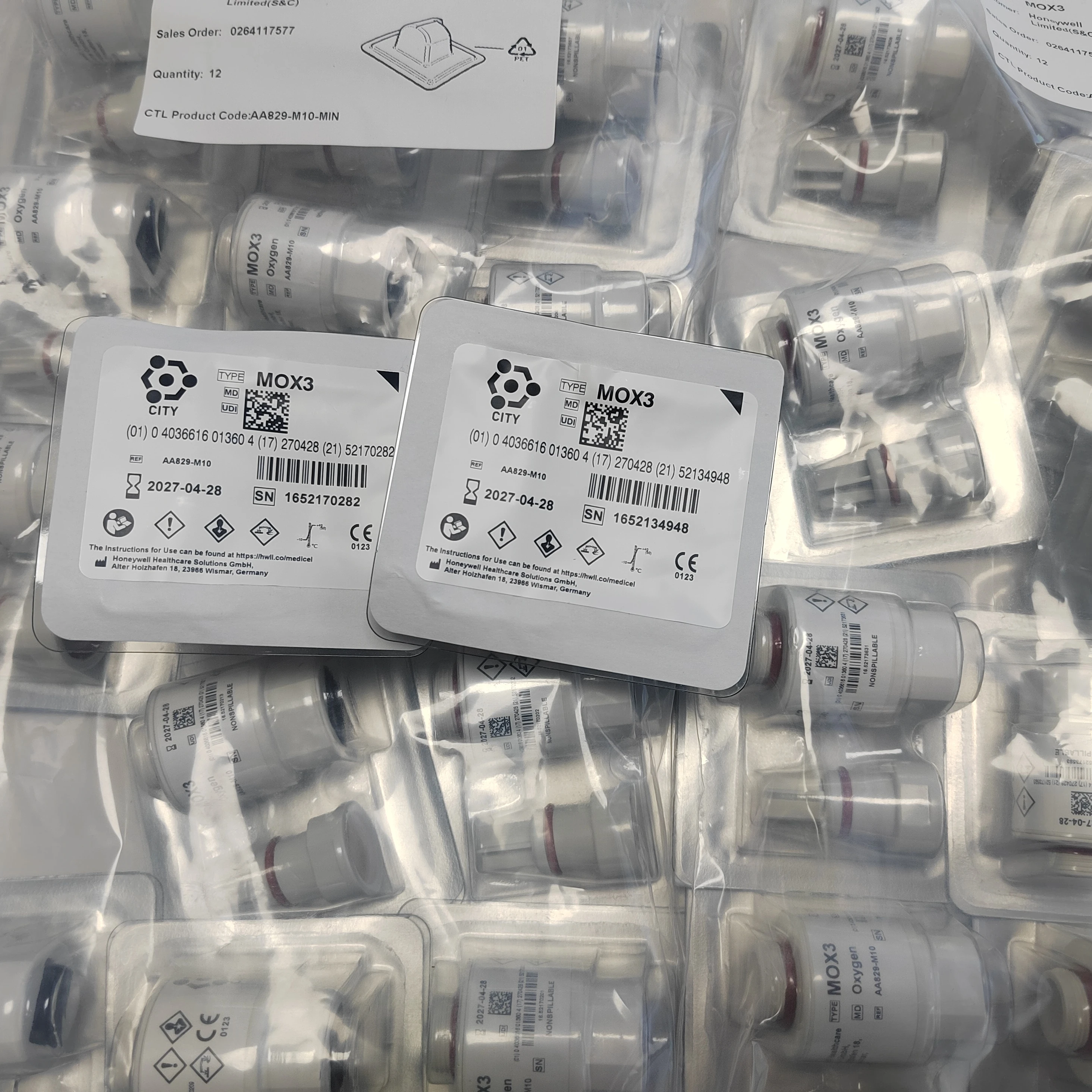 2026 MOX-3 MOX3 AA829-M10 Electrochemical Gas Sensor for Ventilator Machine Concentration Monitoring
2026 MOX-3 MOX3 AA829-M10 Electrochemical Gas Sensor for Ventilator Machine Concentration Monitoring