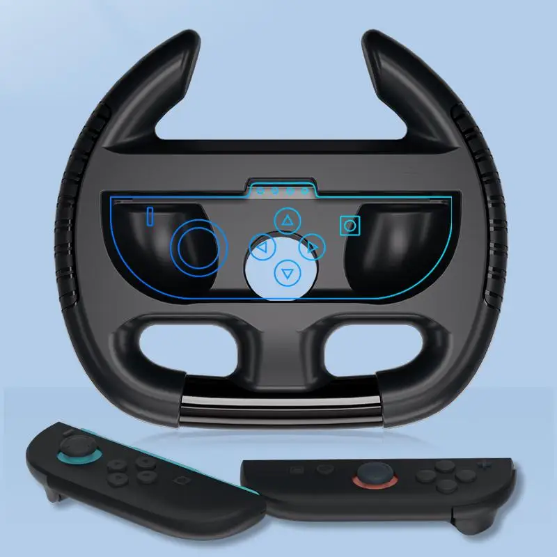 2PCS Switch 2 Racing Steering Wheel Game Controller Accessories For Nintendo Switch 2 JoyCon Game Handle Steering Wheel 
2PCS Switch 2 Racing Steering Wheel Game Controller Accessories For Nintendo Switch 2 JoyCon Game Handle Steering Wheel