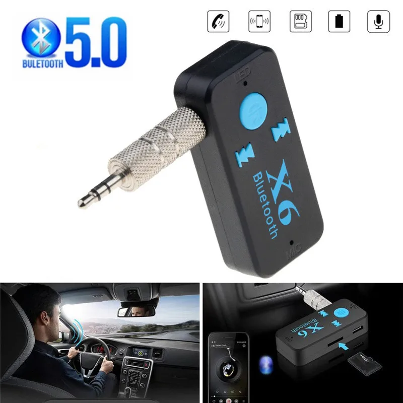 Portable Bluetooth 5.0 Audio Receiver Mini 3.5mm HIFI AUX Stereo Bluetooth For TV PC Wireless Adapter For Car Speaker Headphones
Portable Bluetooth 5.0 Audio Receiver Mini 3.5mm HIFI AUX Stereo Bluetooth For TV PC Wireless Adapter For Car Speaker Headphones