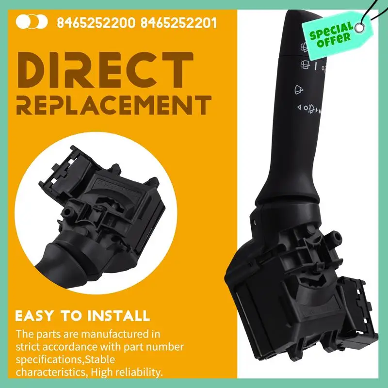 A03G-Windshield Wiper Switch 8465252200 Windshield Switch For Toyota Yaris 8465252201
A03G-Windshield Wiper Switch 8465252200 Windshield Switch For Toyota Yaris 8465252201