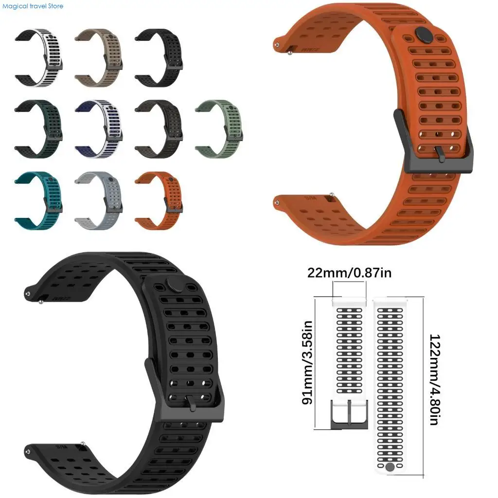 N2UB Replacement Waterproof Silicone Band Bracelets Belt For Vertical 2 22mm Watches Universal 22mm Size Flexible Sport Straps
N2UB Replacement Waterproof Silicone Band Bracelets Belt For Vertical 2 22mm Watches Universal 22mm Size Flexible Sport Straps