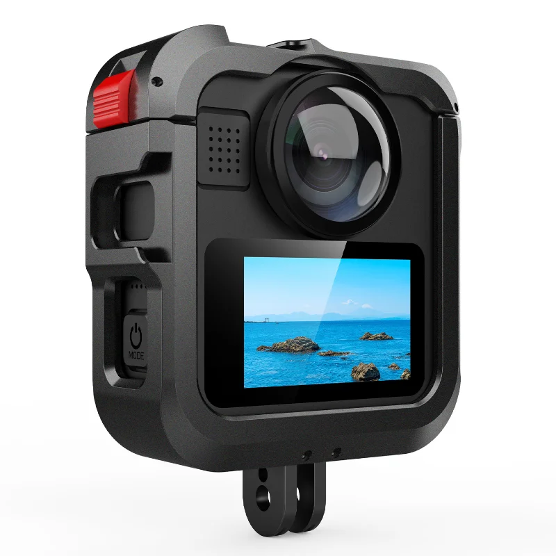 Защитный чехол AED6 для Gopro Max2, чехол для видеокамеры с крышкой для батареи для экшн-камеры Gopro Max2
Защитный чехол AED6 для Gopro Max2, чехол для видеокамеры с крышкой для батареи для экшн-камеры Gopro Max2