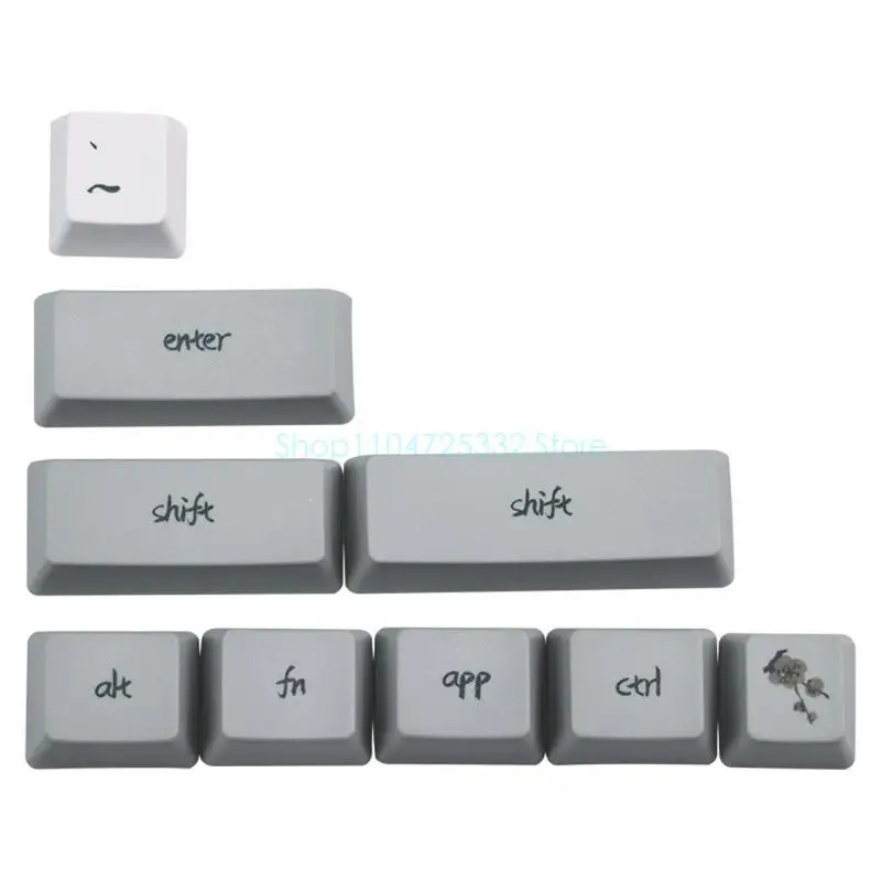 Mechanical Keyboard Replacement Keycaps for GH60 GK61 GK64 73 Keys Dye Sublimation Keyboard PBT Keycaps
Mechanical Keyboard Replacement Keycaps for GH60 GK61 GK64 73 Keys Dye Sublimation Keyboard PBT Keycaps