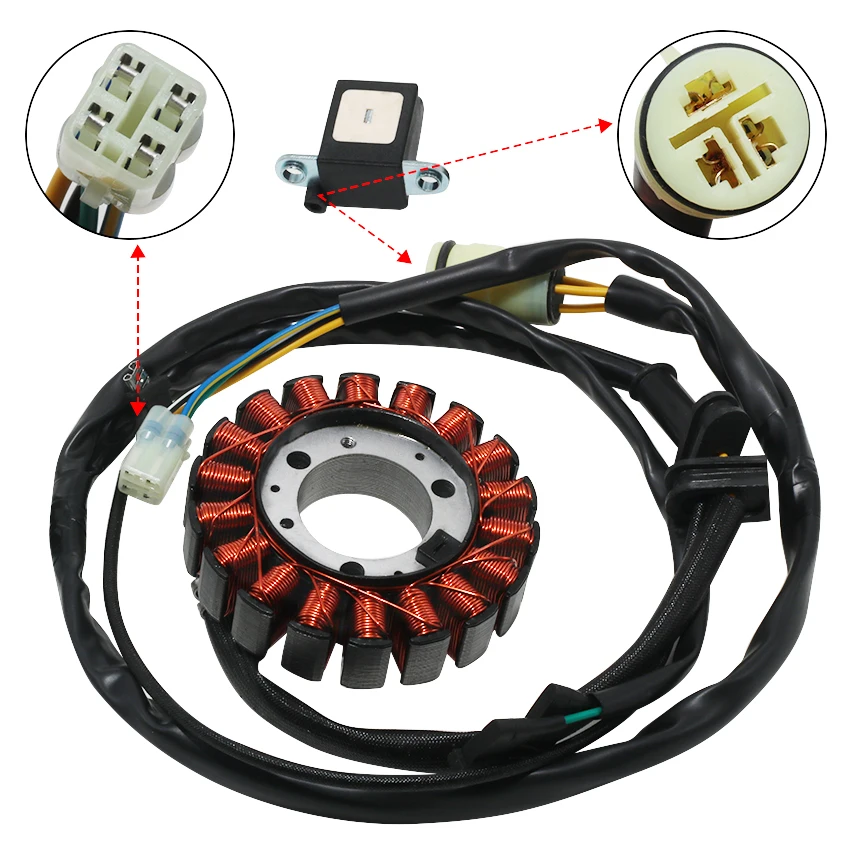 Motorcycle Engine Generator Ignition Stator Coil Parts For Honda FL400 FL400R FL 400 R 1989-1990 31120-HE0-013 31120-HE0-003
Motorcycle Engine Generator Ignition Stator Coil Parts For Honda FL400 FL400R FL 400 R 1989-1990 31120-HE0-013 31120-HE0-003