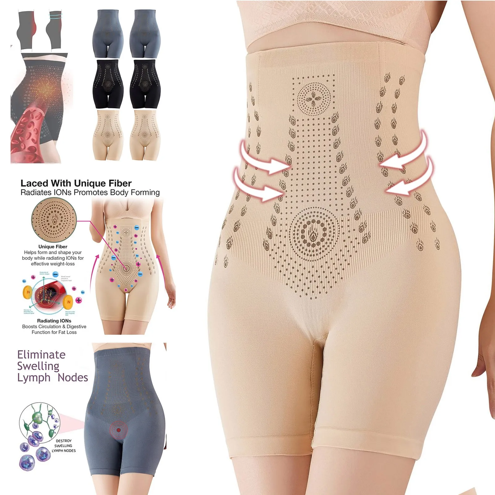 New Unique Fiber Restoration Shaper Womens Underwear Panties Tummy Control Shaperwear Bodysuit Tight Bodyshaper Briefs Slimming
New Unique Fiber Restoration Shaper Womens Underwear Panties Tummy Control Shaperwear Bodysuit Tight Bodyshaper Briefs Slimming