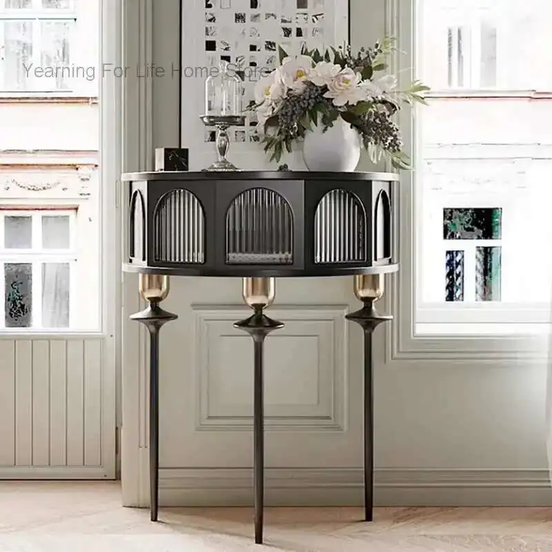 Aesthetic Premium Console Table Design Living Room Luxury Entrance Hall Console Table Modern Storage Tavolo Salotto Furniture
Aesthetic Premium Console Table Design Living Room Luxury Entrance Hall Console Table Modern Storage Tavolo Salotto Furniture