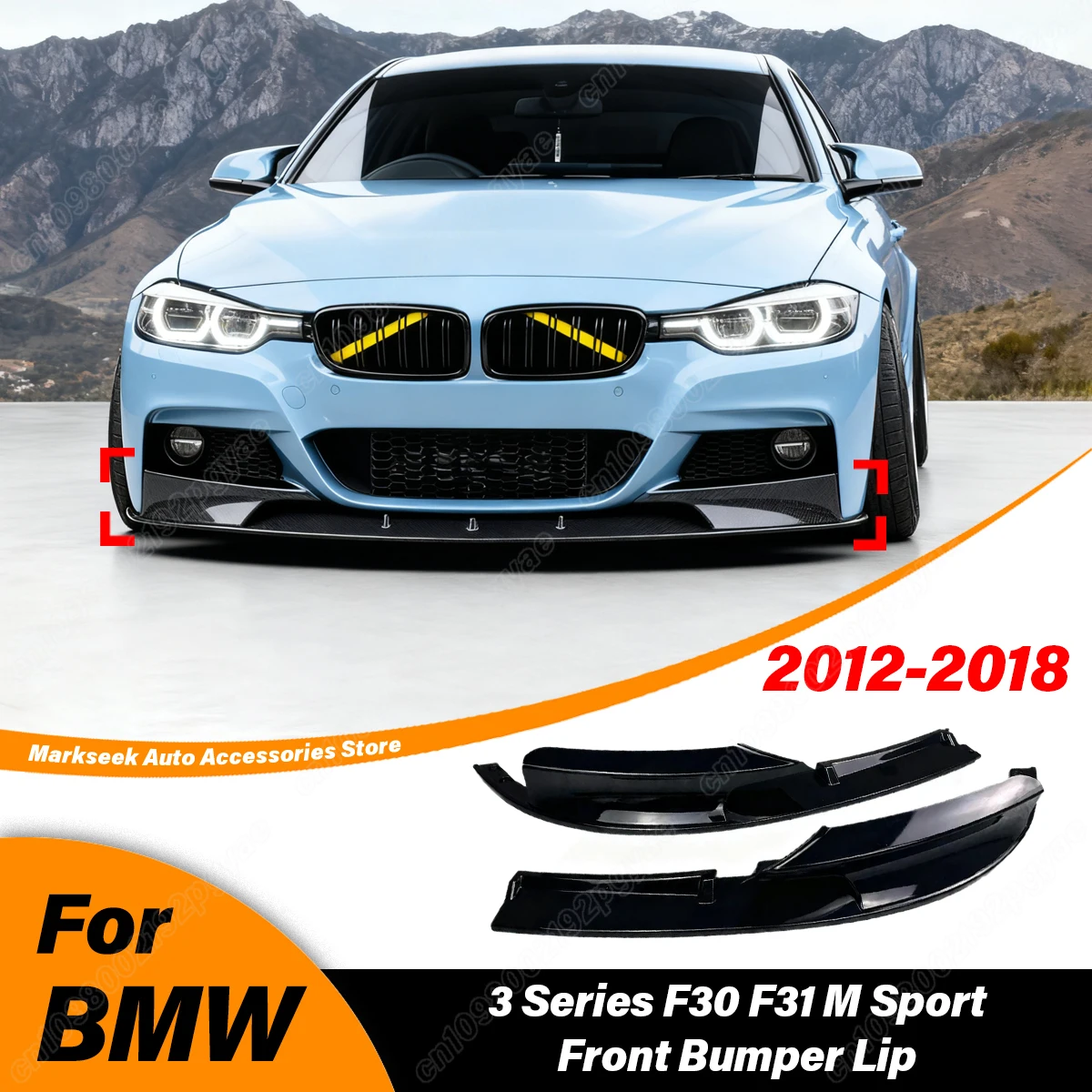 For BMW 3 Series F30 F31 M Sport 2012 2013 2014 2015 2016 2017 2018 Car Front Bumper Lower Lip Spoiler Spoiler Spoiler Body Kit
For BMW 3 Series F30 F31 M Sport 2012 2013 2014 2015 2016 2017 2018 Car Front Bumper Lower Lip Spoiler Spoiler Spoiler Body Kit