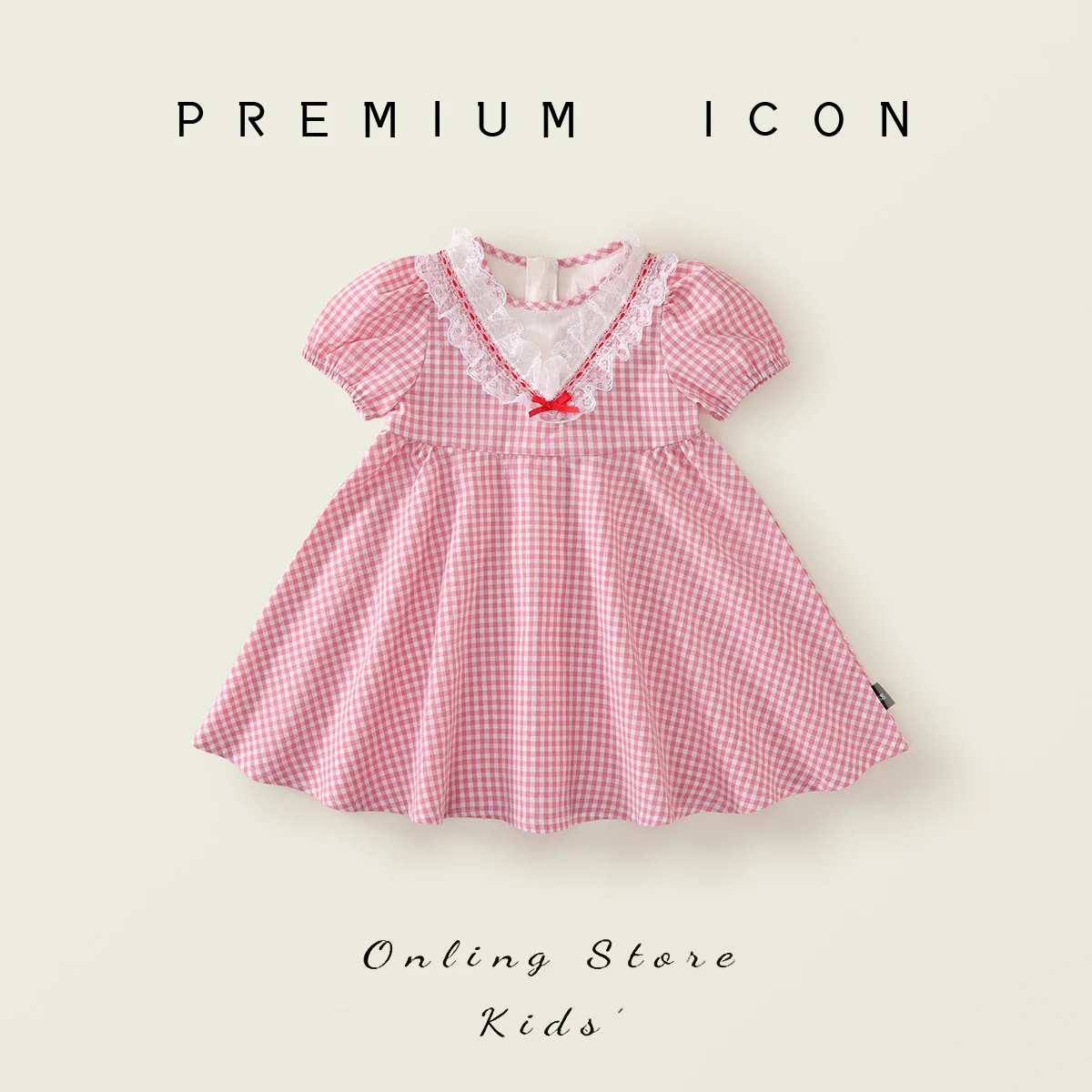Red Checkered Short Sleeved Dress for Girls Summer 2025 New Style, Retro Ladylike Princess Dress for Small Medium-sized Children
Red Checkered Short Sleeved Dress for Girls Summer 2025 New Style, Retro Ladylike Princess Dress for Small Medium-sized Children
