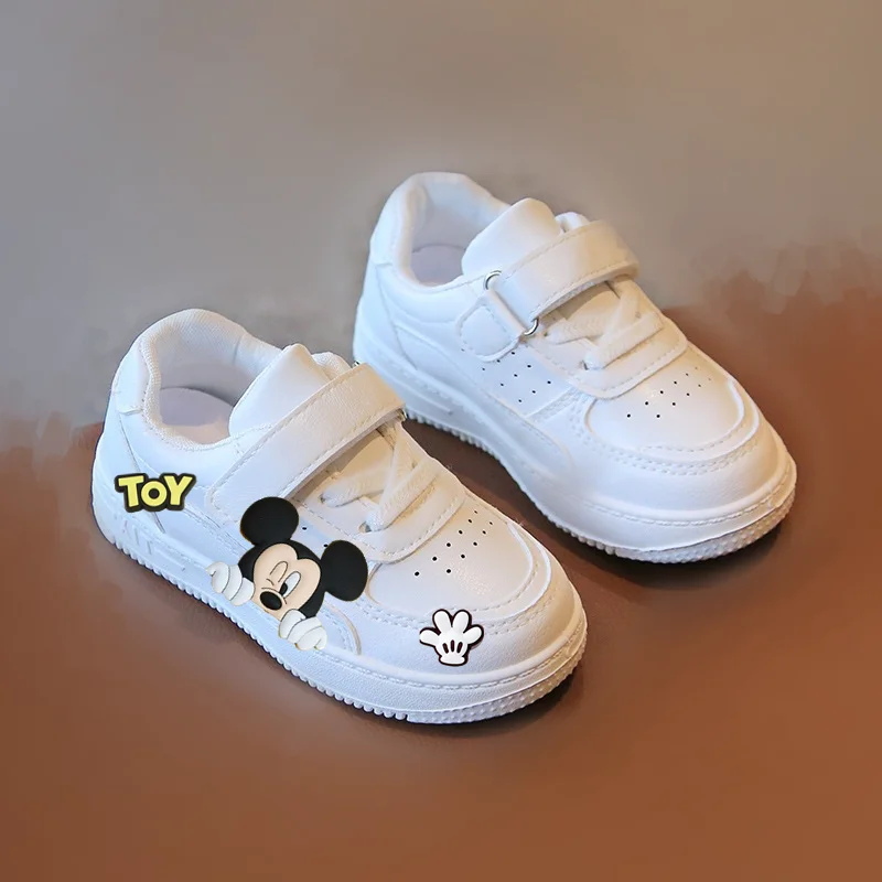 Mickey Mouse Girl Cartoon Cute Minnie White Casual Shoes 2026 Spring Autumn New Student Girl Toddler Shoes Soft Sole Flat Shoes
Mickey Mouse Girl Cartoon Cute Minnie White Casual Shoes 2026 Spring Autumn New Student Girl Toddler Shoes Soft Sole Flat Shoes
