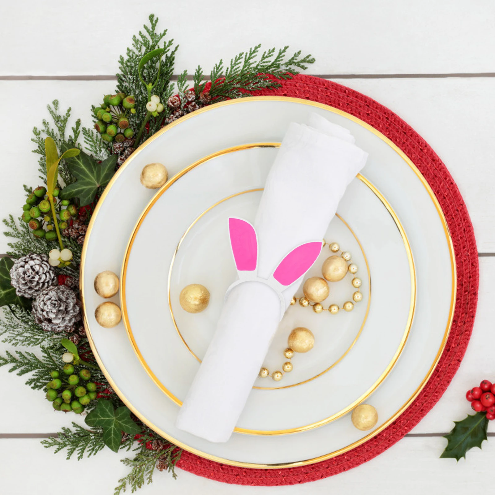 6Pcs Rabbit Napkin Rings Cute Bunny Metal Easter Wedding Party Table Bunny Party Favors Decor Kitchen Bar Accessories
6Pcs Rabbit Napkin Rings Cute Bunny Metal Easter Wedding Party Table Bunny Party Favors Decor Kitchen Bar Accessories