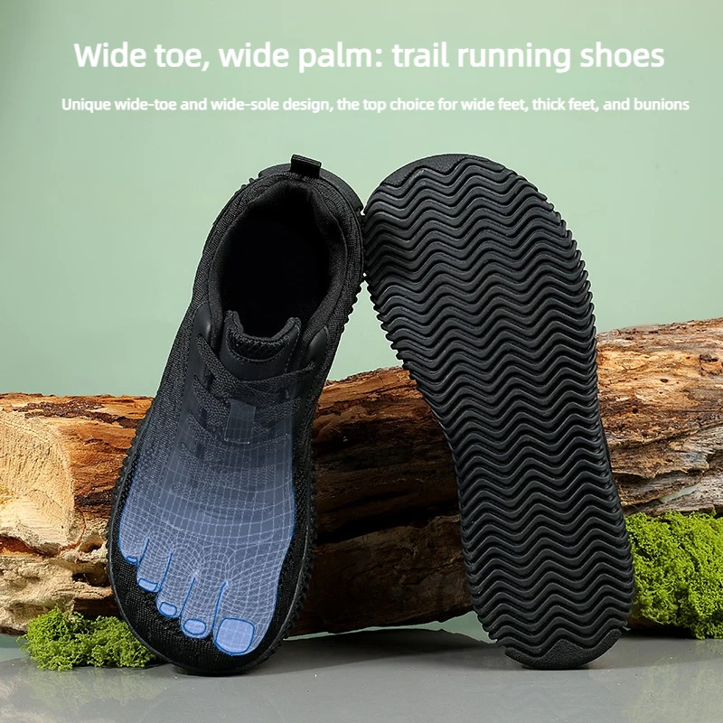 Wide-toed Shoes Men's Fashion Simple Casual Sports Shoes Barefoot Shoes Women's Jogging Shoes Walking Shoes
Wide-toed Shoes Men's Fashion Simple Casual Sports Shoes Barefoot Shoes Women's Jogging Shoes Walking Shoes