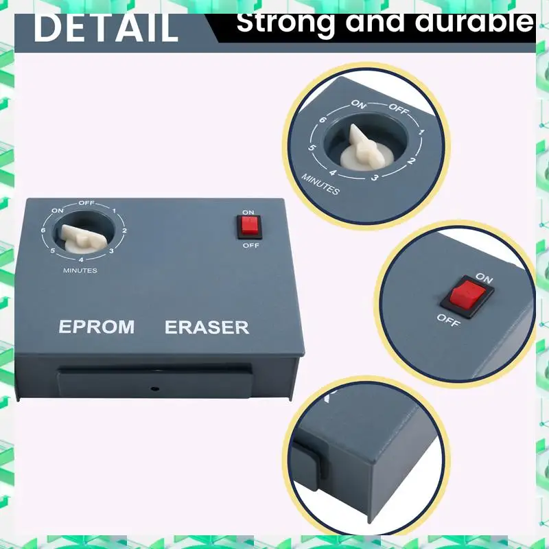 FIZP UV Eprom Ластик Стирание Ультрафиолетового света Таймер Полупроводниковая пластина (IC) Стирание излучения Чипы EPROM Инструмент для стирания данных Вилка стандарта США
FIZP UV Eprom Ластик Стирание Ультрафиолетового света Таймер Полупроводниковая пластина (IC) Стирание излучения Чипы EPROM Инструмент для стирания данных Вилка стандарта США