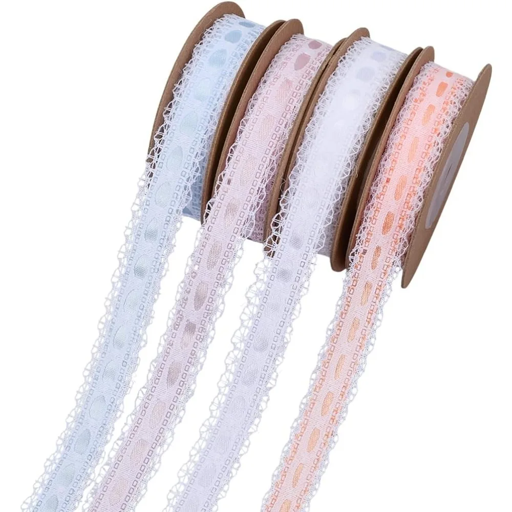4 Rolls 20Ms Vintage Crochet Lace Trim Ribbon Orange Blue Pink White 15mm Wide Craft Edge Trimming for Gift Wrapping Sewing
4 Rolls 20Ms Vintage Crochet Lace Trim Ribbon Orange Blue Pink White 15mm Wide Craft Edge Trimming for Gift Wrapping Sewing
