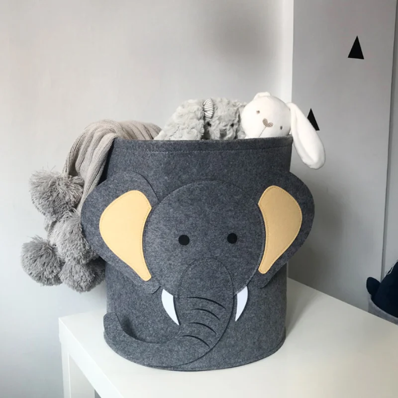 Large Capacity Cartoon Animal Felt Storage Bag Portable Soft Toy Organizer Washable Dirty Clothes Basket Laundry Basket
Large Capacity Cartoon Animal Felt Storage Bag Portable Soft Toy Organizer Washable Dirty Clothes Basket Laundry Basket