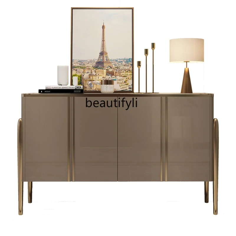 zq1Italian light luxury entrance cabinet living room bedroom kitchen locker rock slab dining side cabinet
zq1Italian light luxury entrance cabinet living room bedroom kitchen locker rock slab dining side cabinet