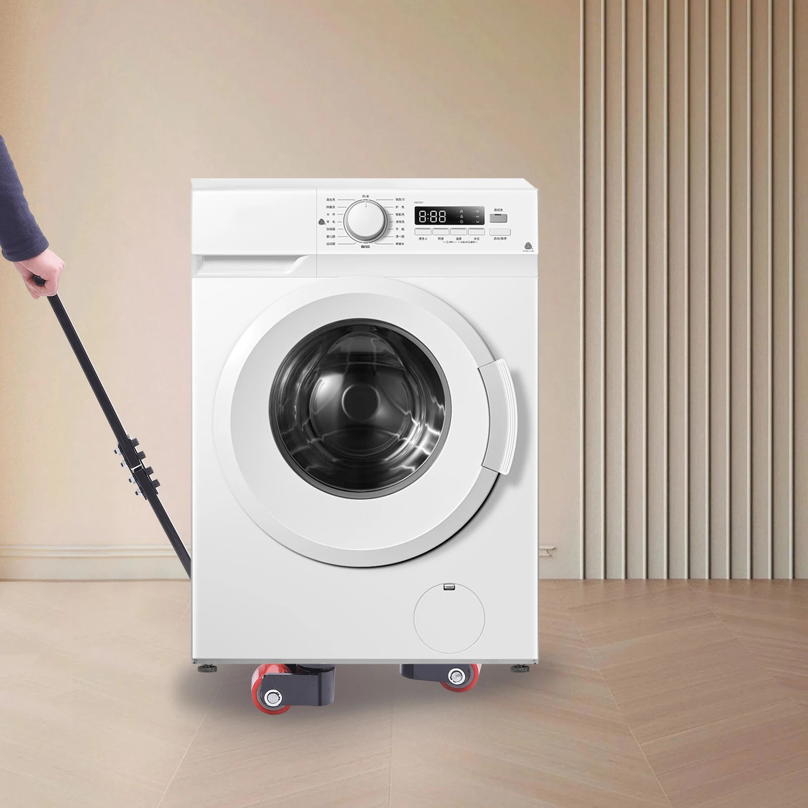 Черный транспортный бак с ручкой, несущий 2T, портативный транспортный инструмент, логистическое оборудование для перемещения поддонов
Черный транспортный бак с ручкой, несущий 2T, портативный транспортный инструмент, логистическое оборудование для перемещения поддонов