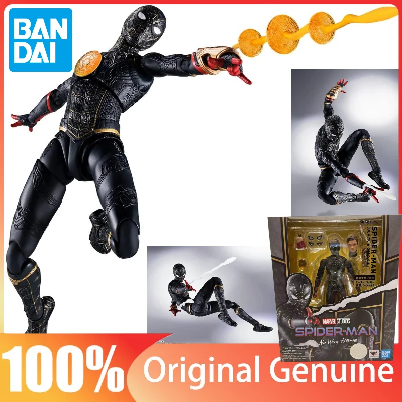 In Stock Bandai SHF Spider-Man: No Way Home Magic Black & Gold Suit (Tom Holland) Articulated Action Figure Toy
In Stock Bandai SHF Spider-Man: No Way Home Magic Black & Gold Suit (Tom Holland) Articulated Action Figure Toy