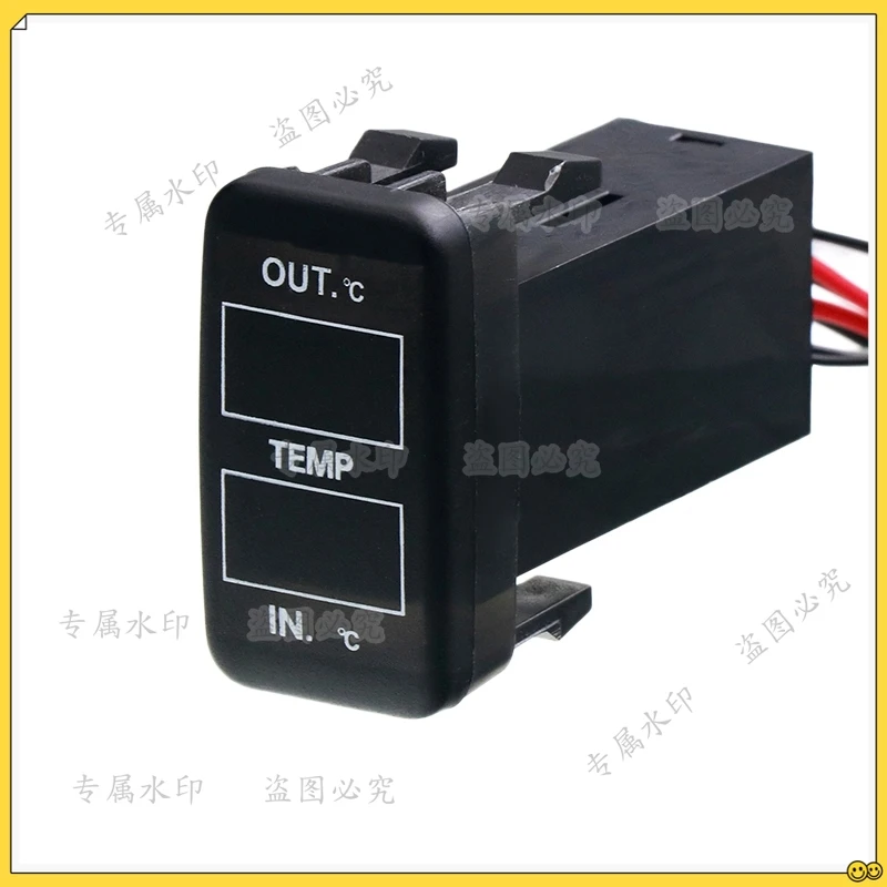 Двойной дисплей температуры внутри и снаружи автомобиля Двойной датчик температуры для Toyota Corolla Reiz Prado Prius
Двойной дисплей температуры внутри и снаружи автомобиля Двойной датчик температуры для Toyota Corolla Reiz Prado Prius