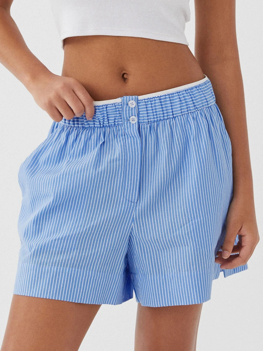 Women Y2K Plaid Pajama Shorts Elastic Low Waist Short Lounge Bottom Summer Casual Boxer Short Streetwear
Women Y2K Plaid Pajama Shorts Elastic Low Waist Short Lounge Bottom Summer Casual Boxer Short Streetwear