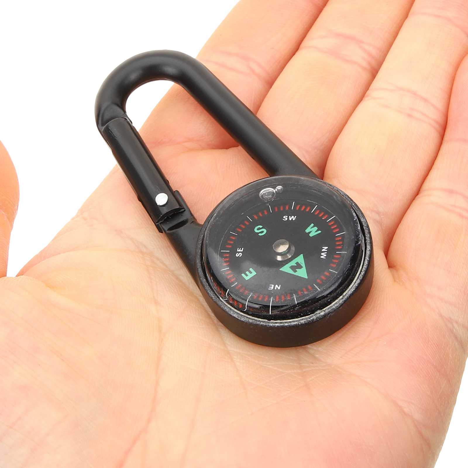 Carabiner Compass for Hiking Portable Survival Zinc Alloy Pocket Handheld Small Wear-resistant
Carabiner Compass for Hiking Portable Survival Zinc Alloy Pocket Handheld Small Wear-resistant