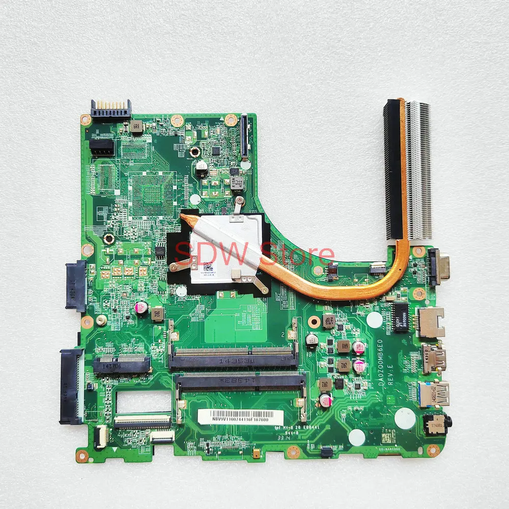 DA0ZQ0MB6E0 For Acer Aspire E5-471 E5-471G V3-472 P246 Laptop Motherboard NBMN211001 NBMN211004 NBMN31100 With I3 CPU
DA0ZQ0MB6E0 For Acer Aspire E5-471 E5-471G V3-472 P246 Laptop Motherboard NBMN211001 NBMN211004 NBMN31100 With I3 CPU