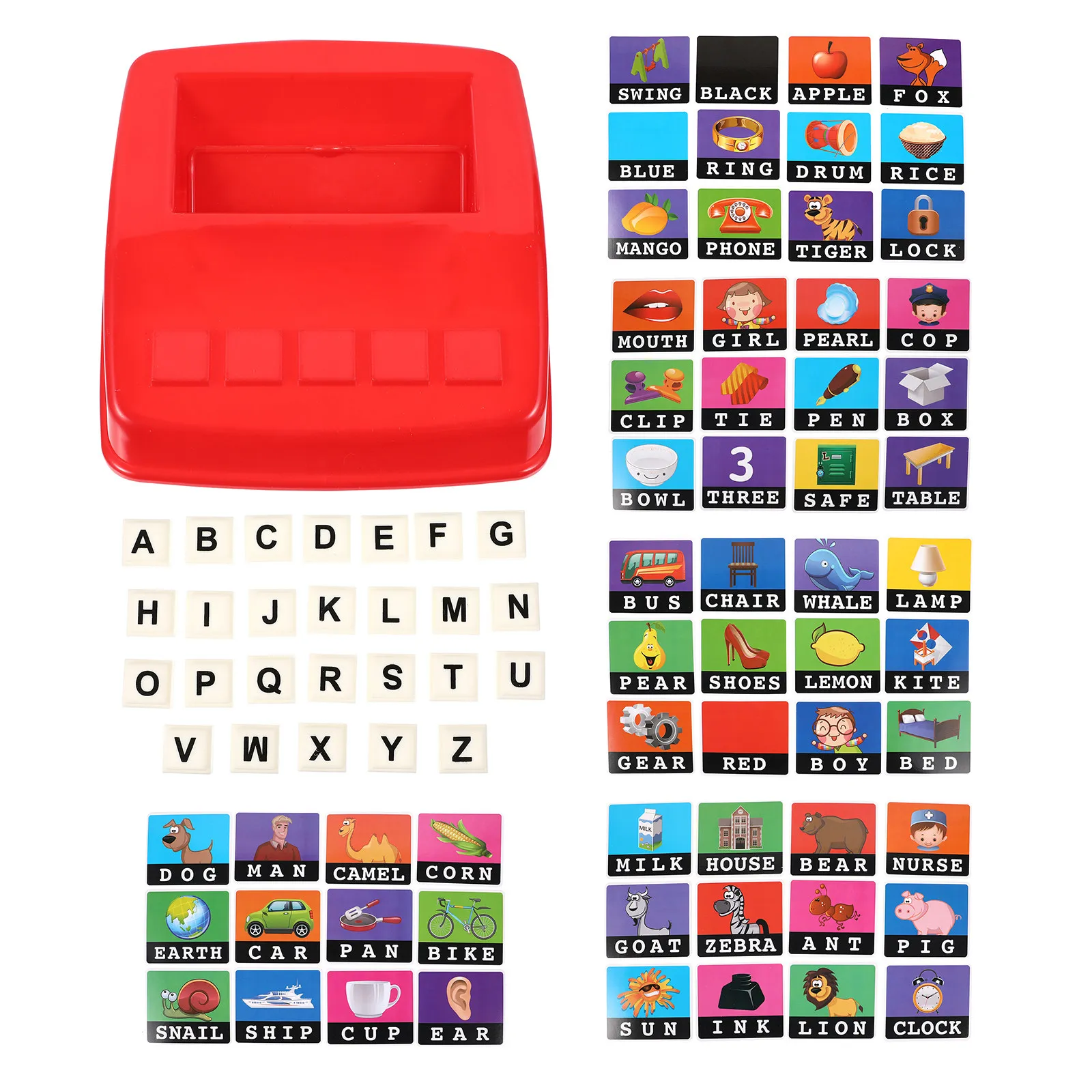 1Set Letter Matching Game Machine Early Learning Educational Tool for Spelling Vocabulary Recognition Cognitive Development
1Set Letter Matching Game Machine Early Learning Educational Tool for Spelling Vocabulary Recognition Cognitive Development