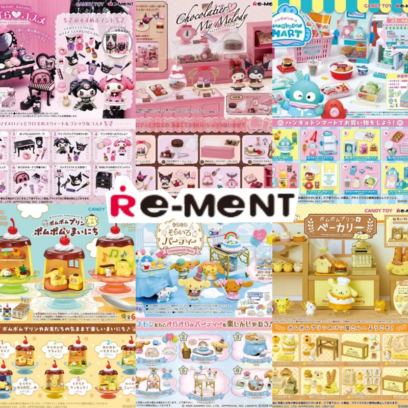 Original Re-Ment Miniature Scene My Melody Room Kuromi Room Action Figures Collectible Models Cute Funny Birthday Gifts Toys
Original Re-Ment Miniature Scene My Melody Room Kuromi Room Action Figures Collectible Models Cute Funny Birthday Gifts Toys