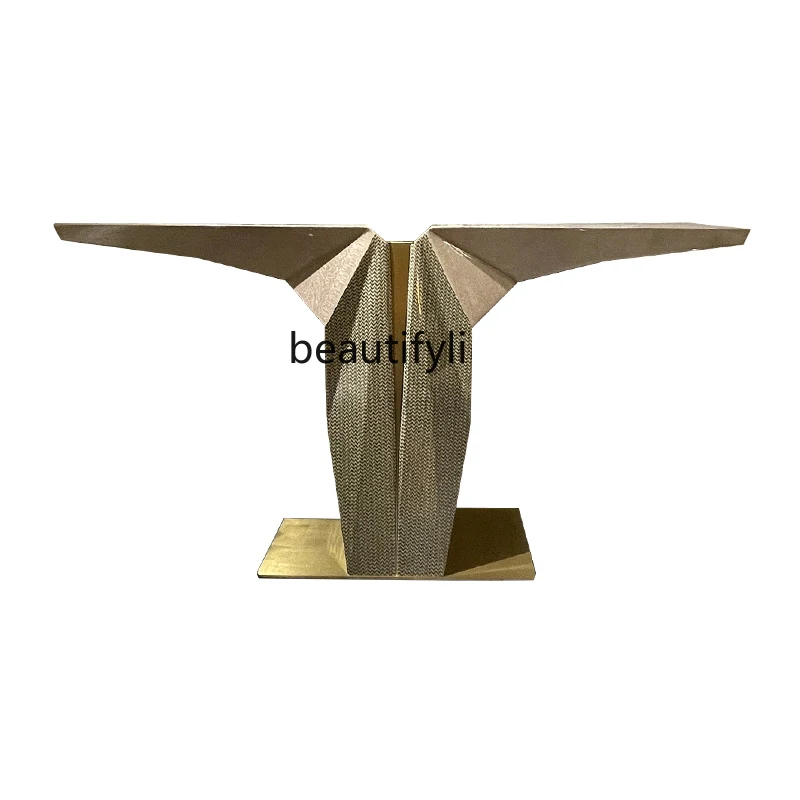 Console Light Luxury Doorway Entrance Door Entrance Cabinet Stone Plate Hallway Table Wall Side View Modern Minimalist
Console Light Luxury Doorway Entrance Door Entrance Cabinet Stone Plate Hallway Table Wall Side View Modern Minimalist