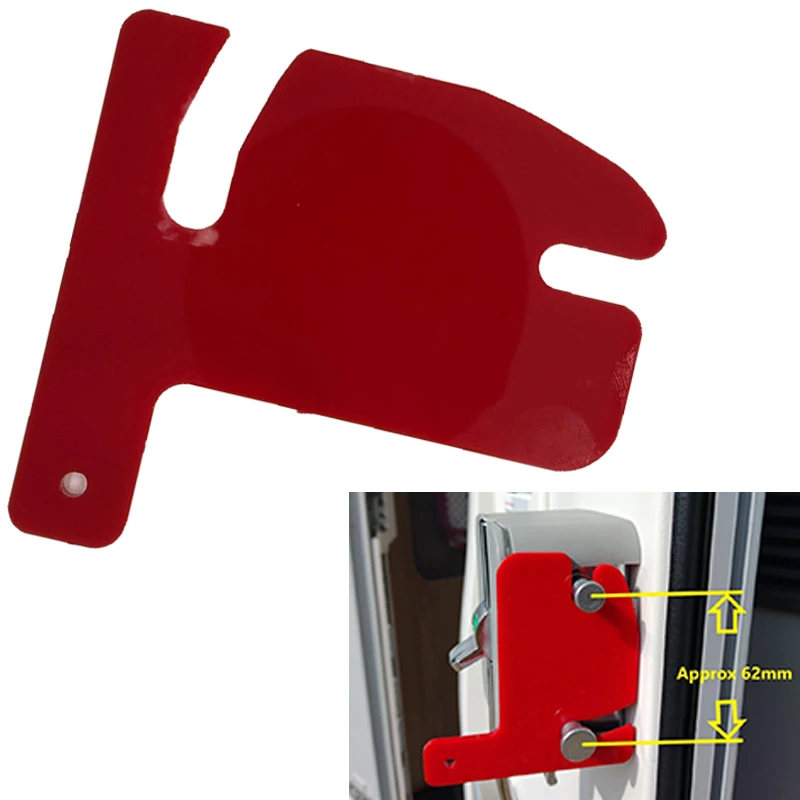 1Pc Caravan Security Door Lock Plate Red For NiksNaks RV Caravan & Motorhome Protective Anti-Theft Parts
1Pc Caravan Security Door Lock Plate Red For NiksNaks RV Caravan & Motorhome Protective Anti-Theft Parts