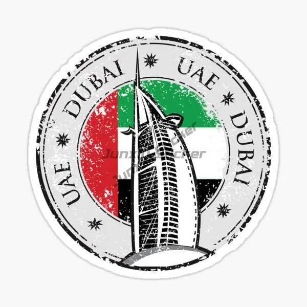 UAE Dubai Circular National Flag Emblem and Badge Motorcycle Car Window Decal PVC Car Accessories Vinyl Self-adhesive Decals
UAE Dubai Circular National Flag Emblem and Badge Motorcycle Car Window Decal PVC Car Accessories Vinyl Self-adhesive Decals
