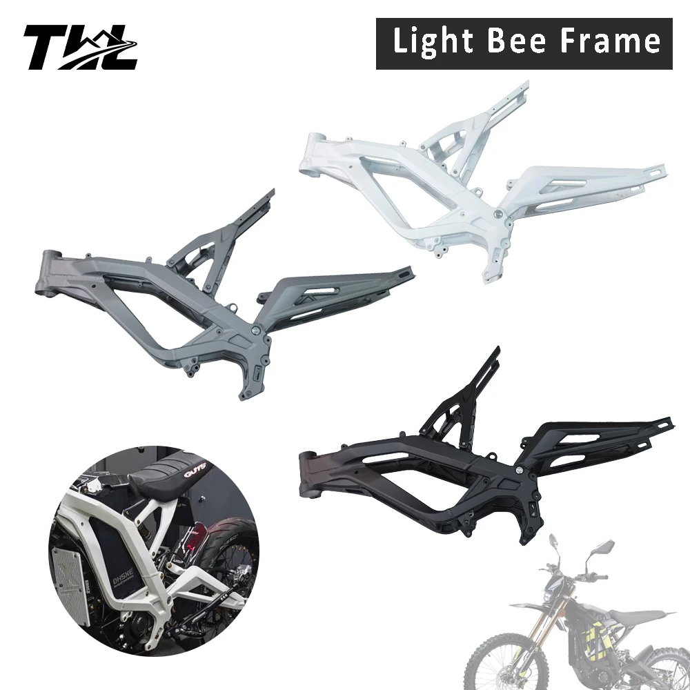 Electric Dirt Bike Frame For Surron Light BeeX Strengthen Main Frame Motorcycle Frame Assembly Bracket Multi-color
Electric Dirt Bike Frame For Surron Light BeeX Strengthen Main Frame Motorcycle Frame Assembly Bracket Multi-color