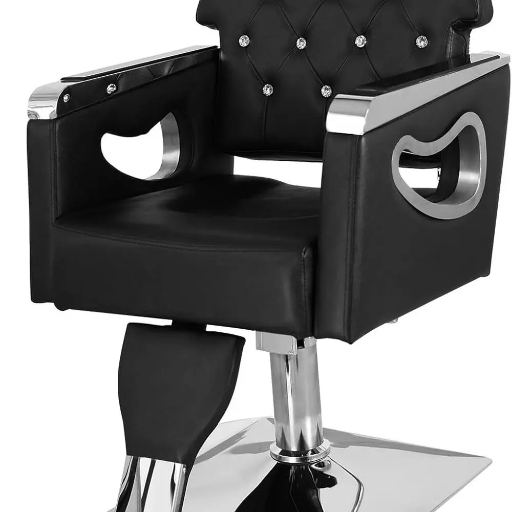 Durable Reclining Barber Chair with Headrest and Footrest, 360° Swivel, Adjustable Height, Unisex Salon Chair, Black Customized
Durable Reclining Barber Chair with Headrest and Footrest, 360° Swivel, Adjustable Height, Unisex Salon Chair, Black Customized