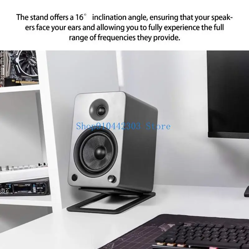 652F Universal Metal Speaker Stand 15 Degree Tilt Design Auditory Sound Enhances
652F Universal Metal Speaker Stand 15 Degree Tilt Design Auditory Sound Enhances
