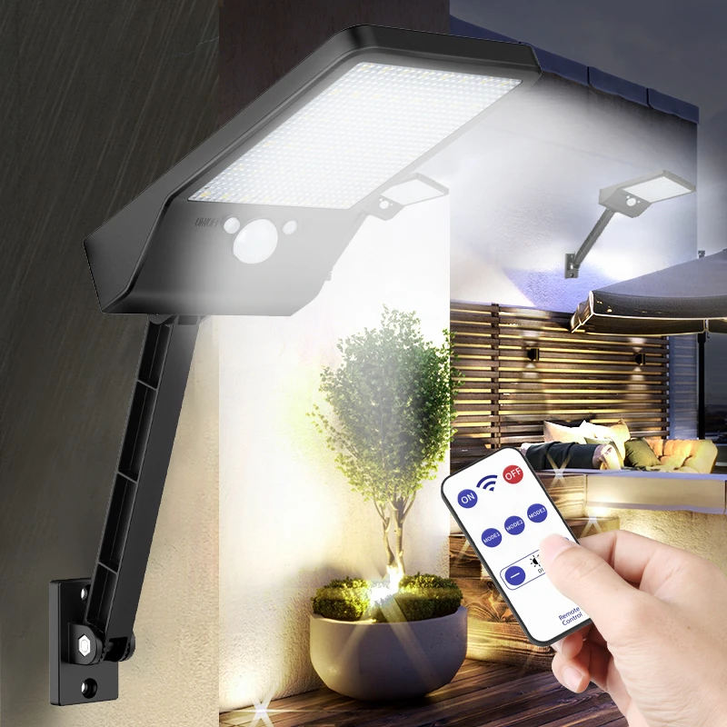 Solar Street Lights Outdoor Solar Lamp With Motion Sensor Security Lighting for Garden Patio Path Yard 3 Light Mode Waterproof 
Solar Street Lights Outdoor Solar Lamp With Motion Sensor Security Lighting for Garden Patio Path Yard 3 Light Mode Waterproof