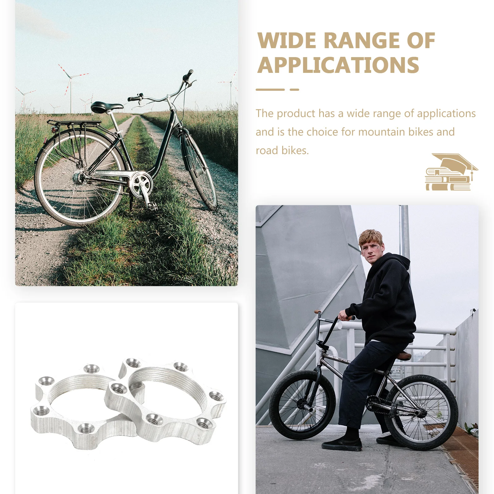 2 Pcs Rotor Disc Brake Pads Bike Rotors Adapter Wheel Hub Adapters Hubs Cycling Adaptor 
2 Pcs Rotor Disc Brake Pads Bike Rotors Adapter Wheel Hub Adapters Hubs Cycling Adaptor