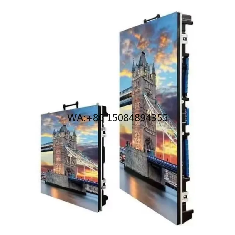 Factory P3.91 High Brightness LED Display Screen Easy Installation Rental Screen for Football Field Church 500X1000
Factory P3.91 High Brightness LED Display Screen Easy Installation Rental Screen for Football Field Church 500X1000