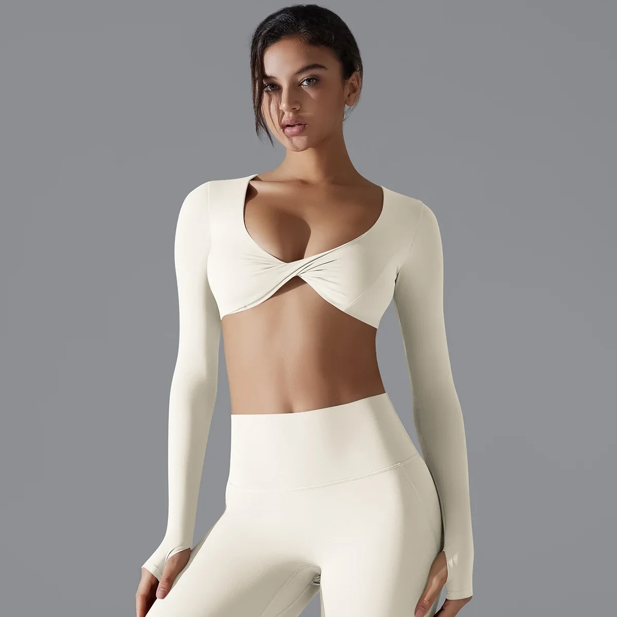 Sexy Cross Long Sleeve Sports Bra Push Up Yoga Crop Top Women Fitness Gym Workout Tops Women Brassiere Sport Female Clothing
Sexy Cross Long Sleeve Sports Bra Push Up Yoga Crop Top Women Fitness Gym Workout Tops Women Brassiere Sport Female Clothing