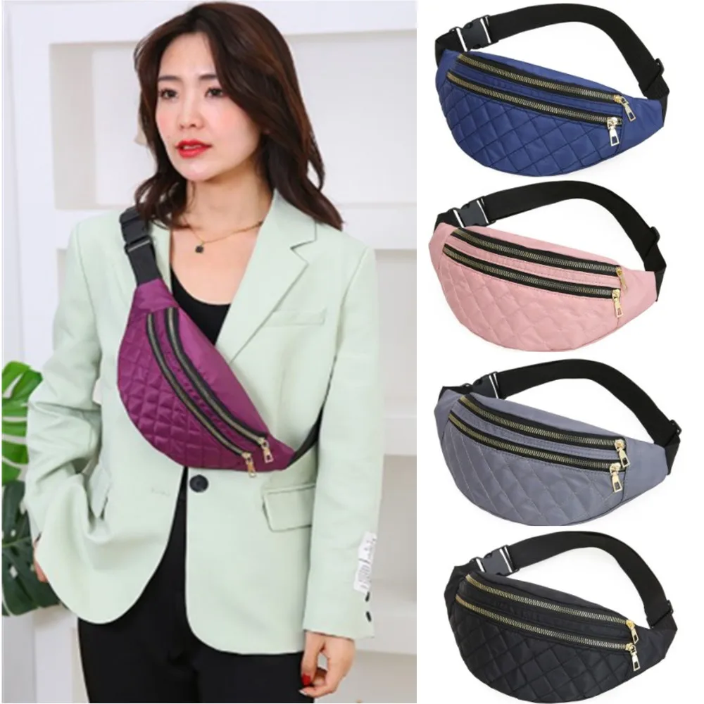 New Women Waist Bags Waterproof Waist Bum Bag Running Jogging Belt Pouch Zip Fanny Pack Mobile Phone Bag Oxford Cloth Chest Bags
New Women Waist Bags Waterproof Waist Bum Bag Running Jogging Belt Pouch Zip Fanny Pack Mobile Phone Bag Oxford Cloth Chest Bags
