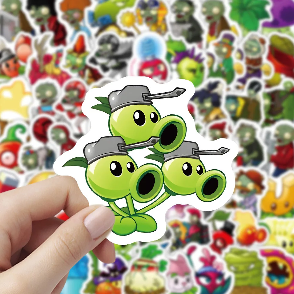10/30/50/100PCS Game Plants vs. Zombies Stickers PVZ Funny Cartoon Cute Graffiti Waterproof Decal Kids Toy Gift for Guitar
10/30/50/100PCS Game Plants vs. Zombies Stickers PVZ Funny Cartoon Cute Graffiti Waterproof Decal Kids Toy Gift for Guitar