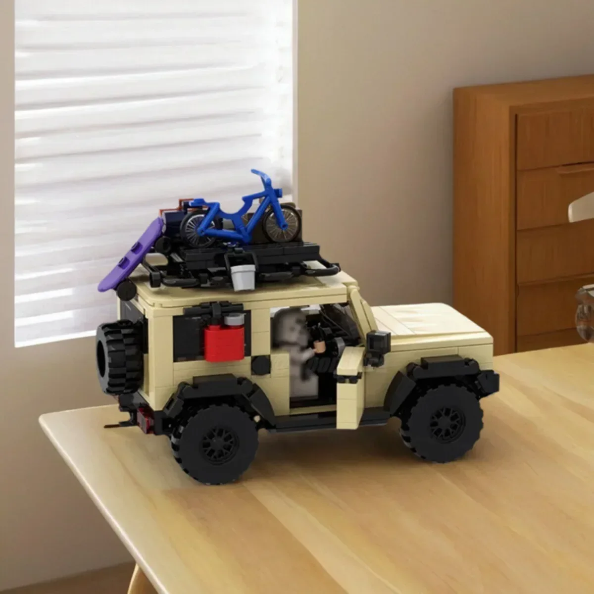 Kids Puzzle Toy Adult Collection Gift MOC City Off road Vehicle Building Blocks Set Suzukied Jimni SUV Armoring Car Model
Kids Puzzle Toy Adult Collection Gift MOC City Off road Vehicle Building Blocks Set Suzukied Jimni SUV Armoring Car Model