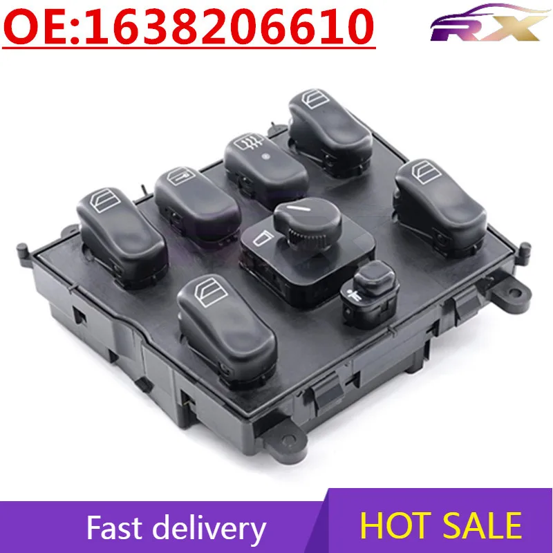 OEM:1638206610 Auto Accessories Glass Lifter Switch Power Window Control Switch For Benz ML320
OEM:1638206610 Auto Accessories Glass Lifter Switch Power Window Control Switch For Benz ML320