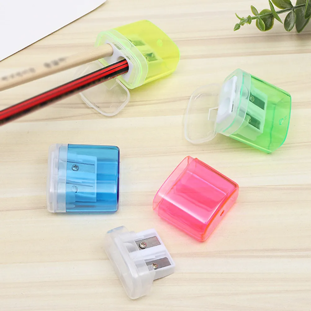 8Pcs Portable Manual Pencil Sharpener Set Creative Chic Design for School Office Study Lightweight Compact Handheld Double Hole
8Pcs Portable Manual Pencil Sharpener Set Creative Chic Design for School Office Study Lightweight Compact Handheld Double Hole