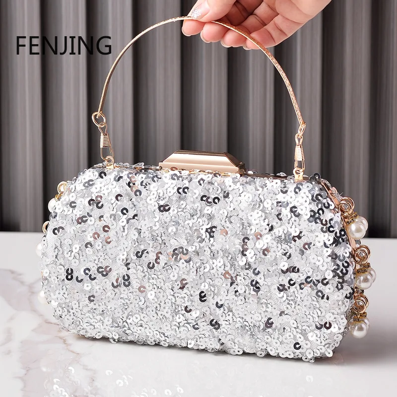 2025 New Sparkling Sequin Evening Clutch Bag for Women Vintage Beaded Party Purse Glamorous Prom Dress Banquet Handbag Shoulder
2025 New Sparkling Sequin Evening Clutch Bag for Women Vintage Beaded Party Purse Glamorous Prom Dress Banquet Handbag Shoulder