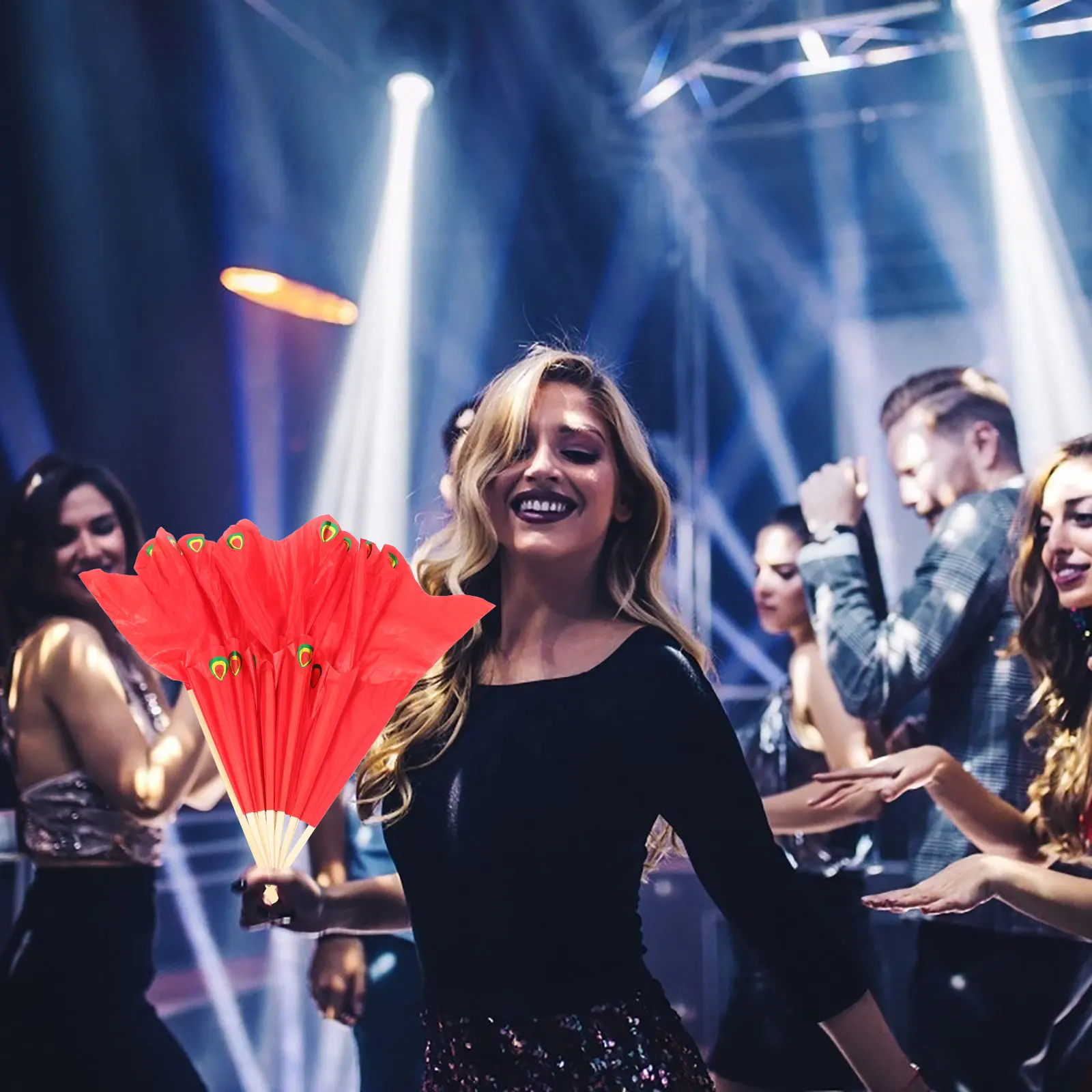 Peacock Dance Folding Hand Fan For Square Dancing Yoga Performance Exercise Lightweight Cloth Wood Decorative Fan
Peacock Dance Folding Hand Fan For Square Dancing Yoga Performance Exercise Lightweight Cloth Wood Decorative Fan