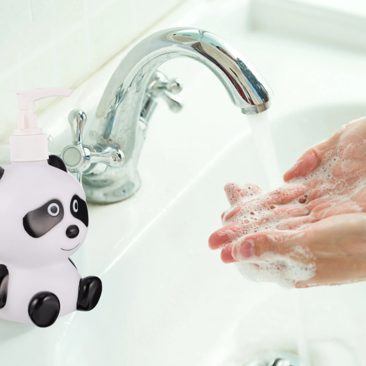Lotion Dispensers Press Pump Kids Shampoo Bottle Cute Refillable Travel Sub Bottle for Lotion Safe Liquid Container 
Lotion Dispensers Press Pump Kids Shampoo Bottle Cute Refillable Travel Sub Bottle for Lotion Safe Liquid Container
