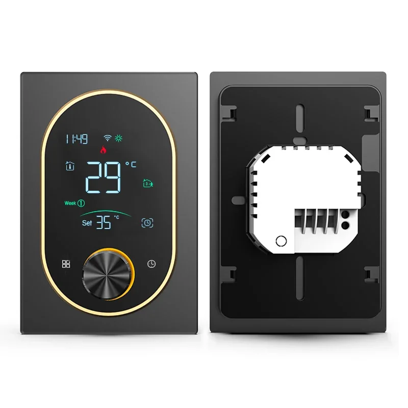 TLF Smart Home WiFi Thermostat for Hotel Use LCD Digital Design Wireless Control Programmable Boiler Floor Heating System
TLF Smart Home WiFi Thermostat for Hotel Use LCD Digital Design Wireless Control Programmable Boiler Floor Heating System