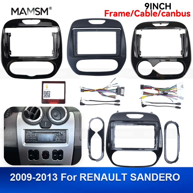 MAMSM 9-дюймовый для Renault CAPTUR Android 2016-2019 автомобильный радиоприемник, авто стерео рамка, приборная панель, накладка на панель, комплект для ремонта
MAMSM 9-дюймовый для Renault CAPTUR Android 2016-2019 автомобильный радиоприемник, авто стерео рамка, приборная панель, накладка на панель, комплект для ремонта