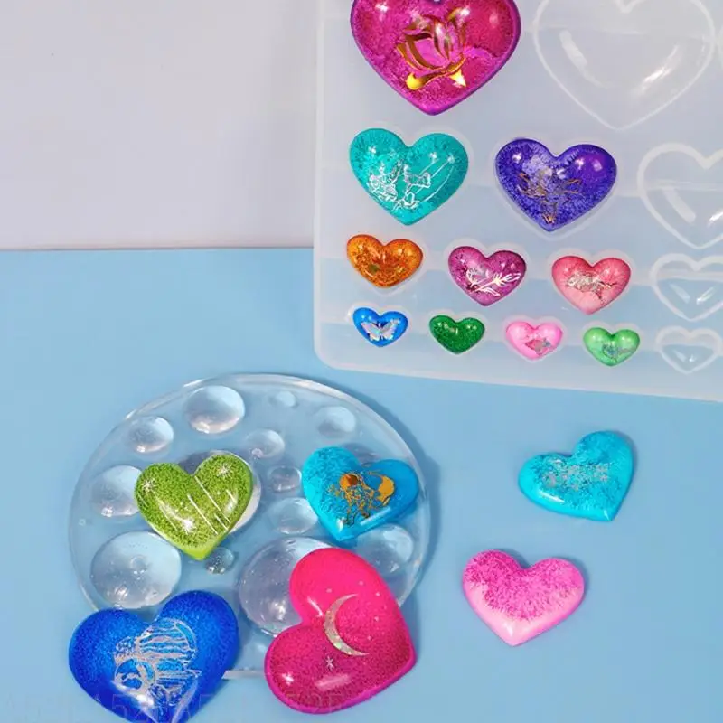 652F Glossy Love Patch Ornaments Silicone Epoxy Resin Mold DIY Keychain Pendant Jewelry for Valentine Gift Craft 
652F Glossy Love Patch Ornaments Silicone Epoxy Resin Mold DIY Keychain Pendant Jewelry for Valentine Gift Craft