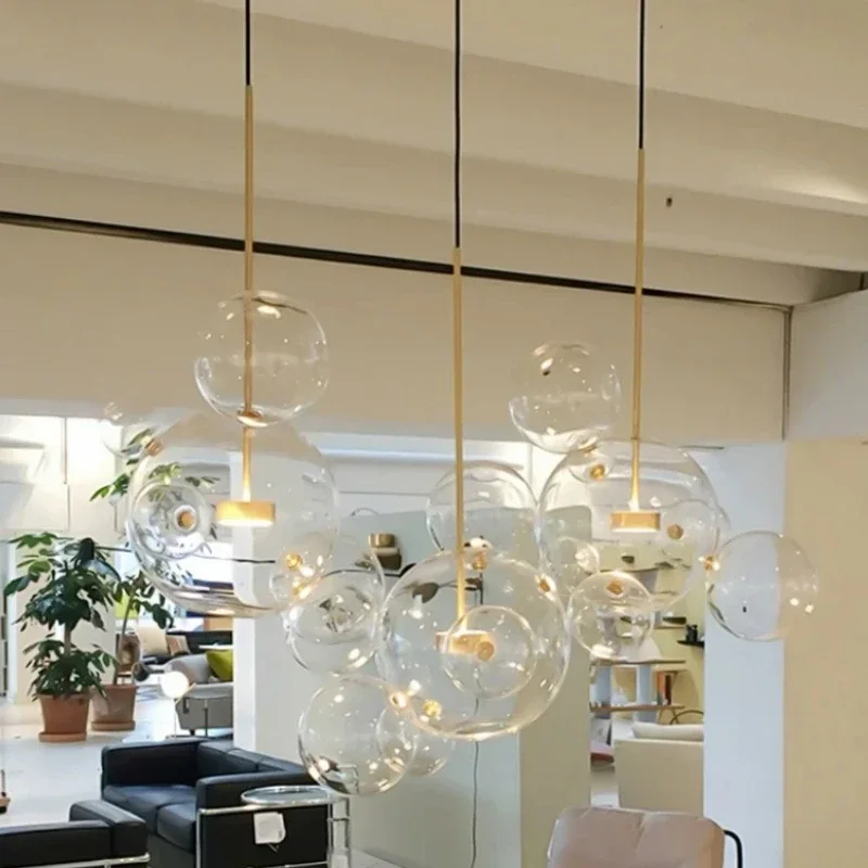 Italian Designer Glass Bubble Ball LED Pendant Chandelier Kid Room Dining Kitchen Island Lamp Indoor Home Decor Hanging Lighting
Italian Designer Glass Bubble Ball LED Pendant Chandelier Kid Room Dining Kitchen Island Lamp Indoor Home Decor Hanging Lighting